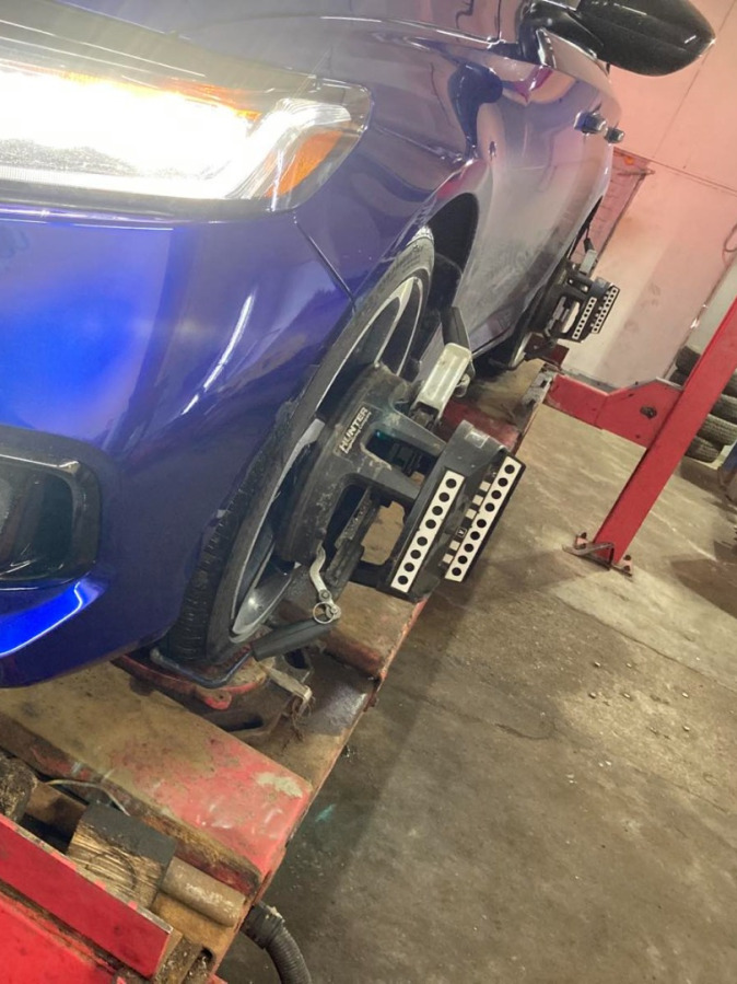 развал-схождение записаться